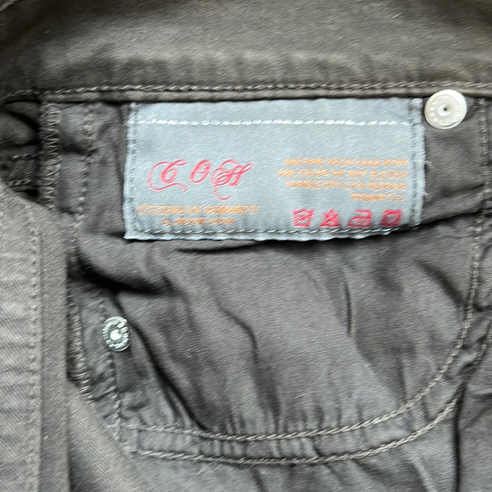 Citizens of Humanity Rich, chocolate brown jean (98% cotton, 2% lycra)